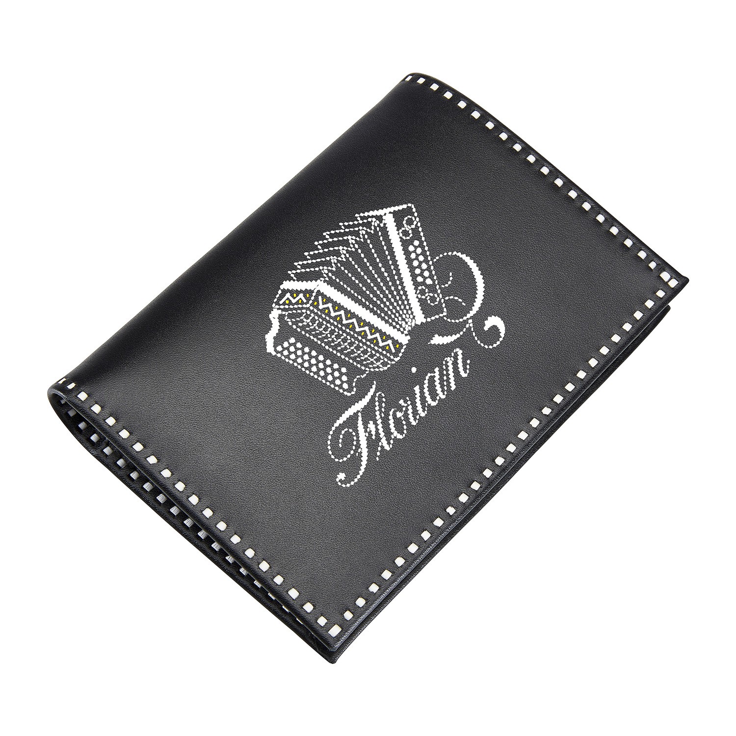 Portafoglio sarentinese con fisarmonica