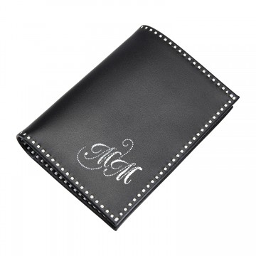 Portafoglio sarentinese con due iniziali