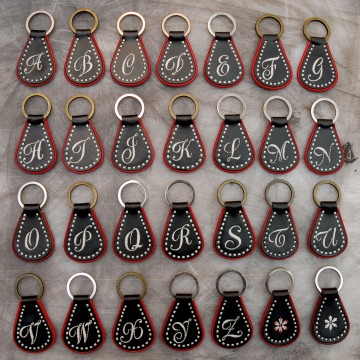 Portachiavi personalizzato con iniziale